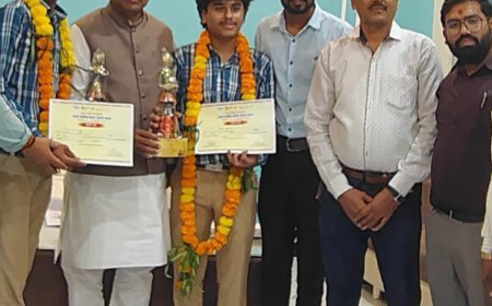 प्रतिभाशाली विद्यार्थियों को विधायक ने किया सम्मानित 