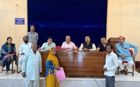 जनपद पंचायत में संपन्न हुआ दिव्यांग परीक्षण शिविर