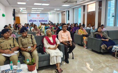 "बालिकाओं का मानसिक स्वास्थ्य" विषय पर एक दिवसीय कार्यशाला आयोजित