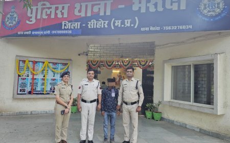 ऑपरेशन मुस्कान के तहत थाना भैरुंदा ने नाबालिक बालिका को दस्तयाब कर परिजन को किया सुपुर्द