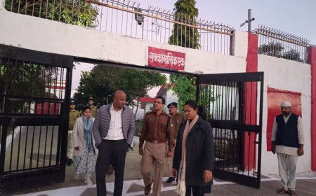 कलेक्टर-एसपी ने किया सीहोर जिला जेल का निरीक्षण