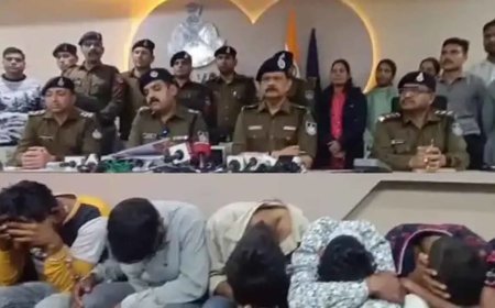 Indore News: डिजिटल ठगी गिरोह का भंडाफोड़, 78 बैंक खाते और ₹7.5 करोड़ का लेनदेन उजागर, 12 आरोपी गिरफ्तार