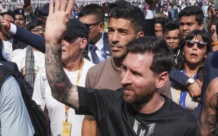 GOAT इंडिया टूर 2025: लियोनल मेसी ने वीडियो साझा कर भारत को कहा धन्यवाद