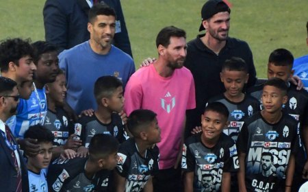 भारत में मिले प्यार से गदगद लियोनेल मेस्सी, किया भावुक पोस्ट, जानें क्या लिखा