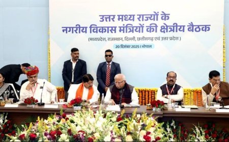 आजादी के 100 साल को ध्यान में रखते हुए तैयार करें शहरों के विकास की योजना : केन्द्रीय मंत्री श्री मनोहर लाल