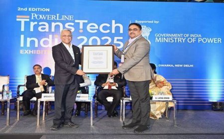 मध्यप्रदेश को प्रतिष्ठित राष्ट्रीय ‘पावर लाइन ट्रांसटेक इंडिया अवॉर्ड’