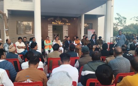 28 दिसंबर  को कोई धरना /आंदोलन या घेराव नही किया जाएगा ,विधायक श्री गोपाल सिंह इंजीनियर द्वारा शांति मार्च निकाला गया