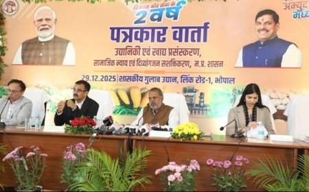 सामाजिक न्याय से लेकर कृषि–उद्यानिकी तक, समावेशी विकास की रखी मजबूत नींव : मंत्री श्री कुशवाहा