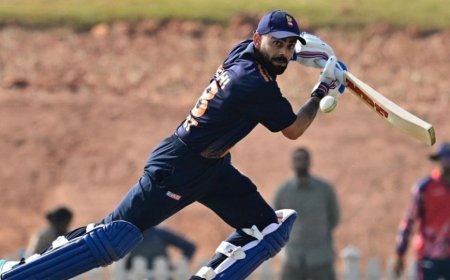 भारत के दिग्गज बल्लेबाज विराट कोहली विजय हजारे ट्रॉफी 2025&26 में एक और मैच खेलते दिखेंगे