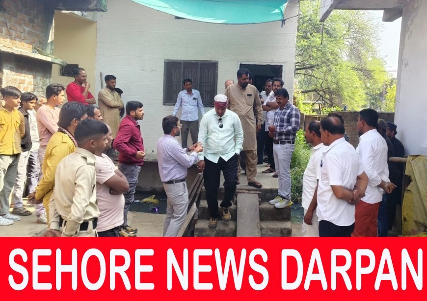 नपा ने प्रारंभ की शासकीय नाले से अतिक्रमण हटाने की कार्यवाही