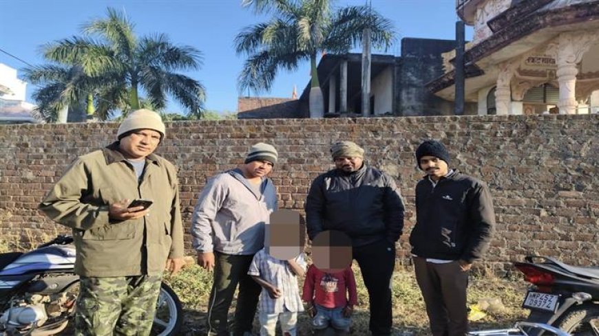 मध्यप्रदेश पुलिस की मानवीय पहल