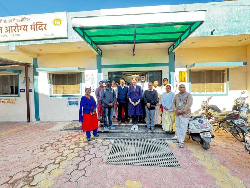 जपाइगो की टीम द्वारा किया गया जिले की स्वास्थ्य संस्थाओं का निरीक्षण