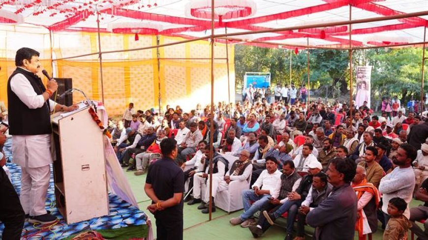 सुरखी को मिली 15 करोड के विकास कार्यों की सौगात, मंत्री श्री राजपूत ने किये लोकार्पण एवं भूमिपूजन