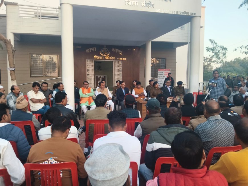 28 दिसंबर  को कोई धरना /आंदोलन या घेराव नही किया जाएगा ,विधायक श्री गोपाल सिंह इंजीनियर द्वारा शांति मार्च निकाला गया