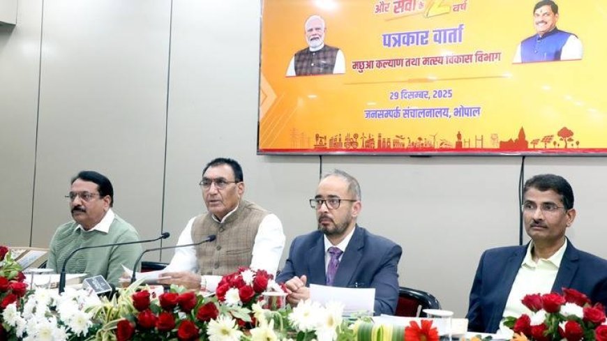 दो साल में मत्स्य क्षेत्र की तस्वीर बदली, मछुआरों की आय, रोजगार और उत्पादन में हुई ऐतिहासिक बढ़ोतरी- राज्यमंत्री श्री पंवार