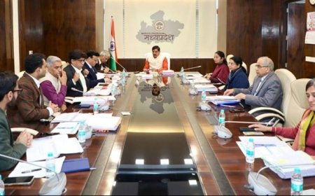 नगरीय विकास परियोजनाओं को विकसित भारत @2047 के लक्ष्य के अनुरूप किया जाए क्रियान्वित: मुख्यमंत्री डॉ. यादव