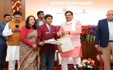 मुख्यमंत्री डॉ. यादव ने अभ्युदय म.प्र. के विजयी प्रतियोगियों को किया पुरस्कृत