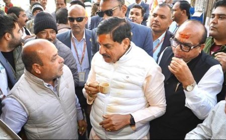 मुख्यमंत्री डॉ. यादव ने सुबह की चाय की चुस्की उज्जैनवासियों के साथ ली