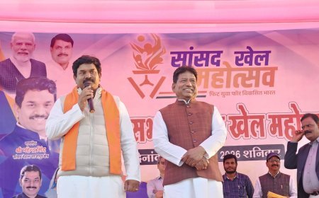 मुखर्जी ग्राउंड आष्टा पर सांसद खेल महोत्सव सम्पन्न