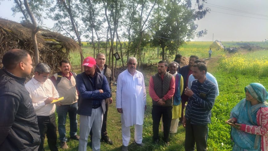 कलेक्टर ने आष्टा जनपद के अनेक गांवों में पहुंचकर देखी योजनाओं की जमीनी हकीकत   
