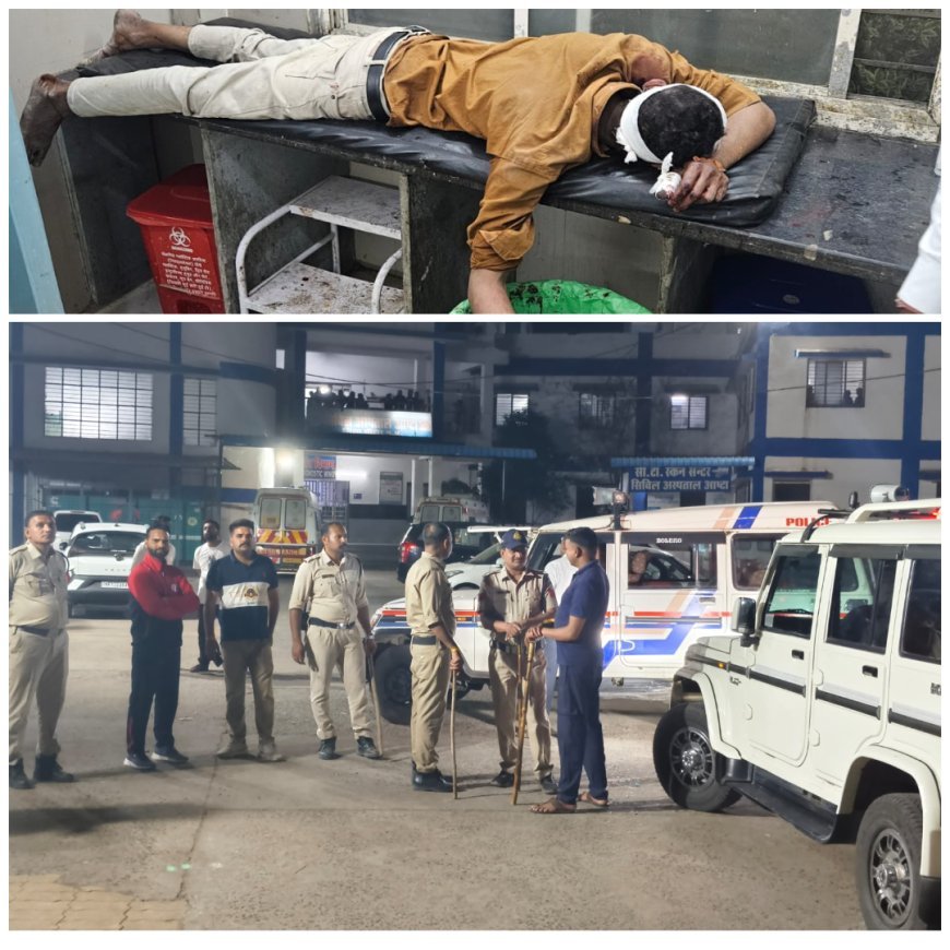 दारता से हमला कर दहशत फैलाने वाले सनकी पर पुलिस ने हत्या के प्रयास का केस दर्ज किया